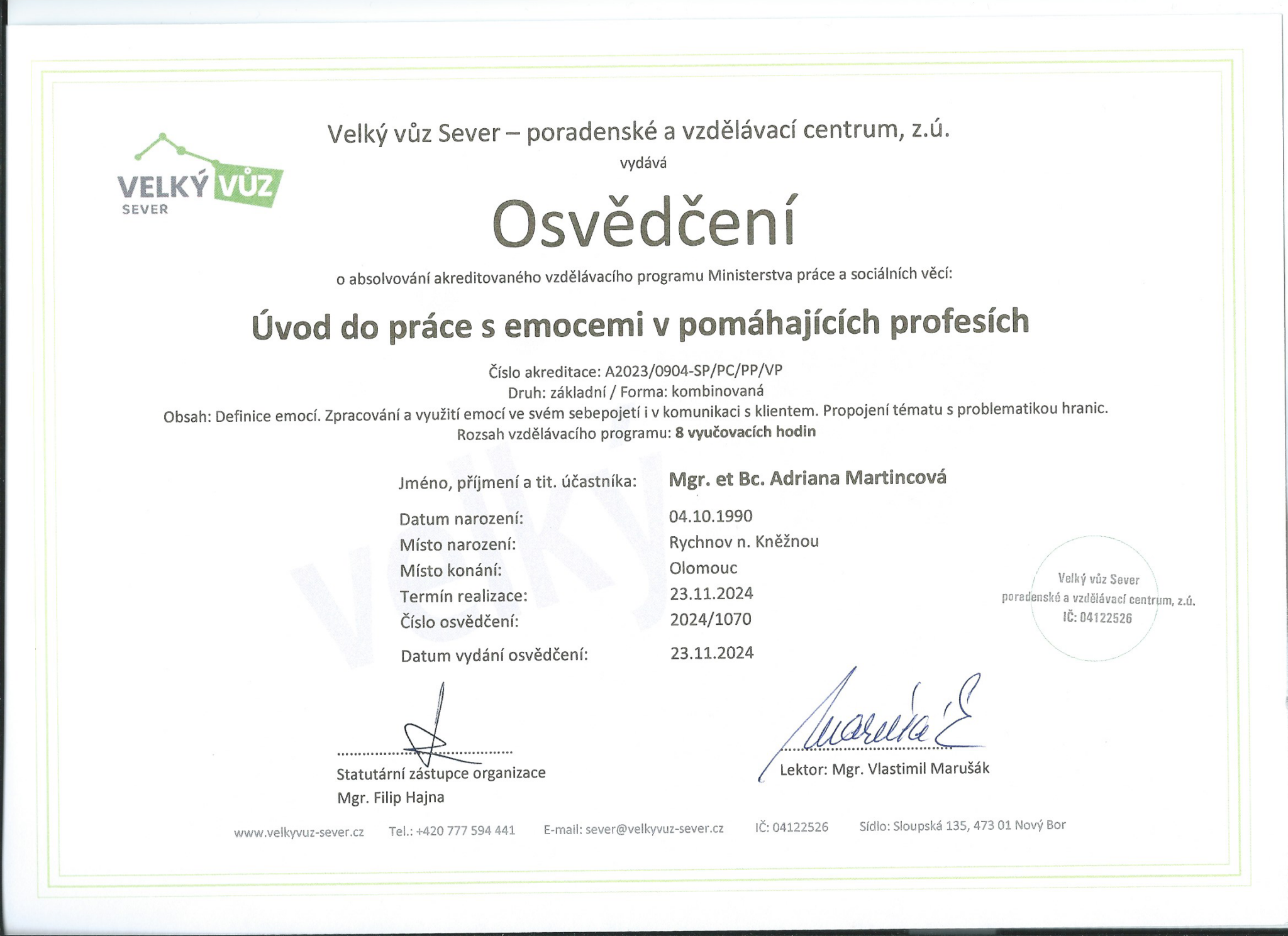 prace s emocemi
